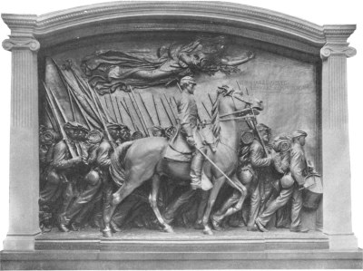 Copyright, De. W.C. Ward.
Plate 31.—Saint-Gaudens. "Shaw Memorial."
