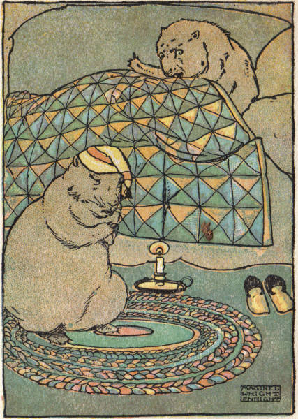 Mr. Puff-Pudgy would say his prayers
backward