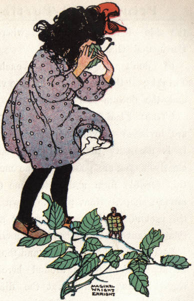 "Rub your eyelids with
it"