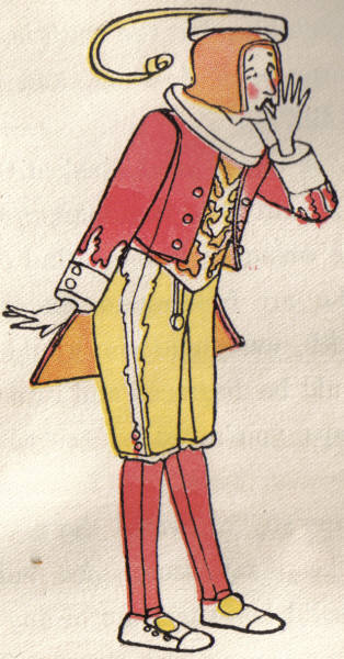 "I pose as one of the
nobility"