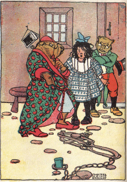 "Step!" cried the judge,
sternly