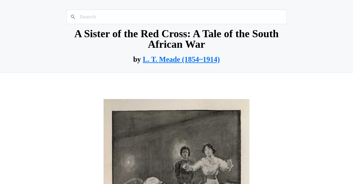 A Sister of the Red Cross: A Tale of the South African War