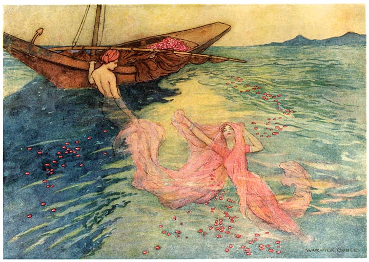 “Coming up to the surface they climbed into the boat”