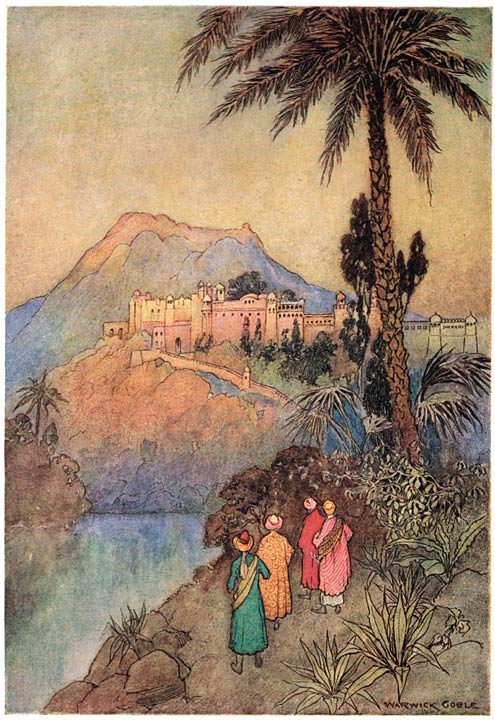 “They approached a magnificent pile of buildings”