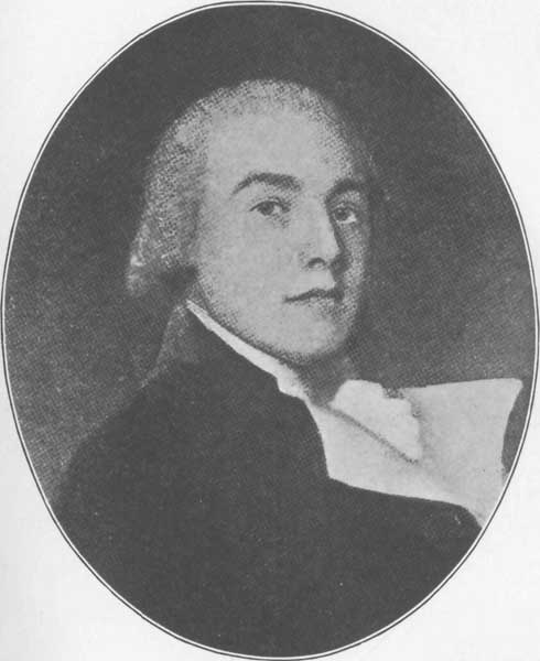 GEORGE BASS. From a miniature. From "The Historical
Records of New South Wales" [Sydney, 1889, etc.]. To face p. 168.