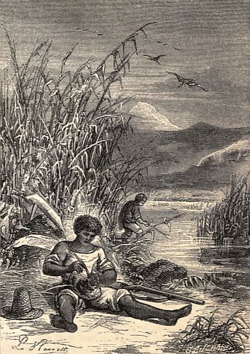 "L'Encuerado . . . set to work to plait us hats."