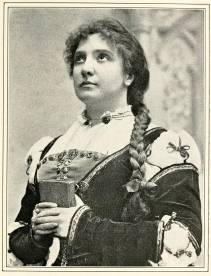 Copyright by AimÃ© Dupont, N. Y.

Melba as Marguerite in "Faust."