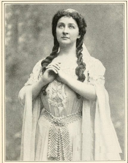 Copyright by AimÃ© Dupont, N. Y.

Eames as Elsa in "Lohengrin."