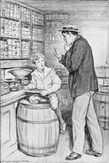 He told me to write things that folks asked for on the
slate