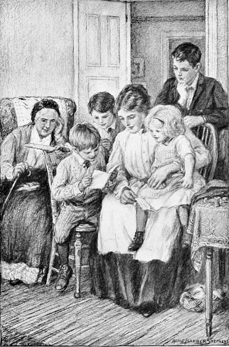 They all held their breath to catch every word, and Davie
began