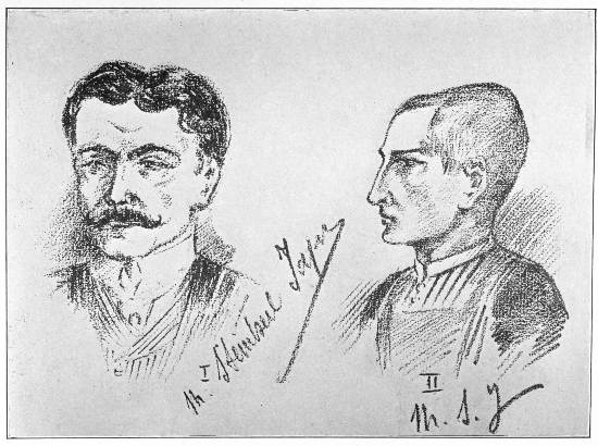 I. M. DE BALINCOURT II. REMY COUILLARD

Sketches by Mme. Steinheil