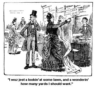 Looking at some lawn