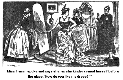 How do you like my
dress?