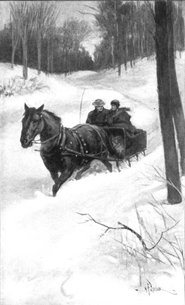 BOB, GRETTA AND DON DOLOR BROKE THEIR WAY THROUGH THE
SNOW