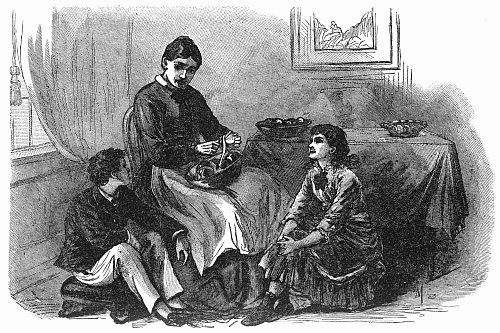 "YOU'VE HER SHINING DARK HAIR, MASTER DONALD," SAID
LIDDY