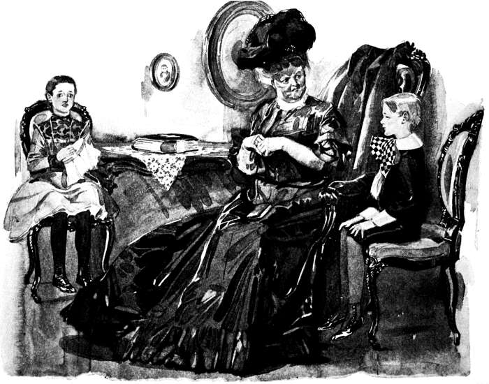 Go and shake hands properly, like a little
gentleman