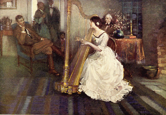 Her Graceful Figure Making to Fortescue the
Prettiest Picture He Had Ever Seen