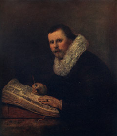 PORTRAIT OF A SAVANT 1631. The Hermitage, St. Petersburg.