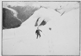 Soft snow in the afternoon on a glacier.

By Signor R. Cajrati Crivelli Mesmer.

To face p. 133.