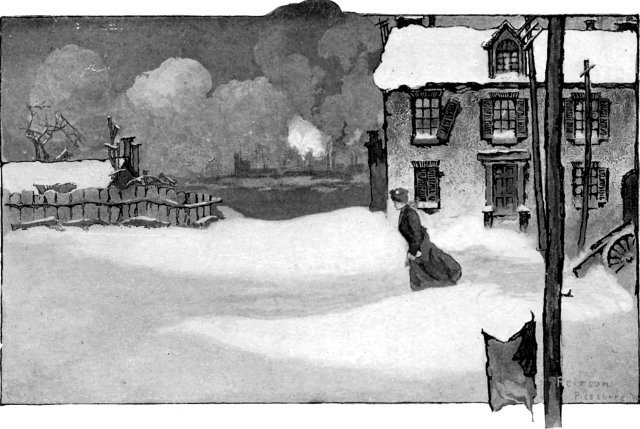 The Streets Are Covered With Snow, And Over The Snow The Soot Falls
Softly Like A Mantle Of Perpetual Mourning