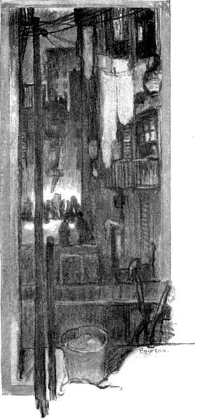 The breath of the black, sweet night reached them, fetid, heavy with
the odour of death as it blew across the stockyards.