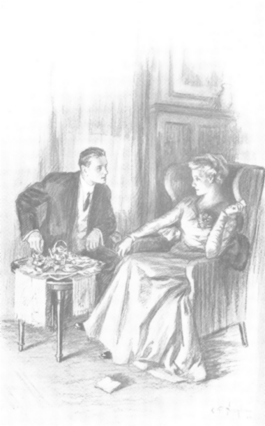 "THERE'S NO QUESTION ABOUT IT," HE RETORTED. "SHE KNOWS THAT I SHALL
MARRY HER."