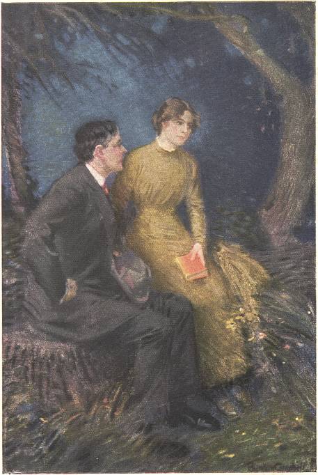 "She was not looking at him now, but far across
the valley where the vineyard lay."