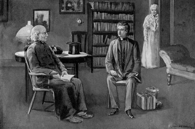 "You will take something?"; I said. "You have had a long
drive."