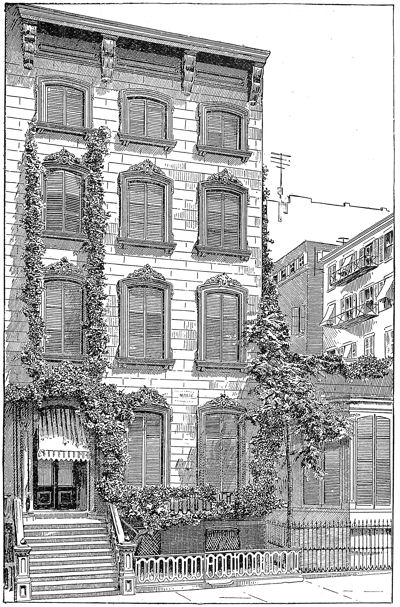 No. 5 West Twenty-second Street, New York, where Morse Lived for Many Years
 and Died.