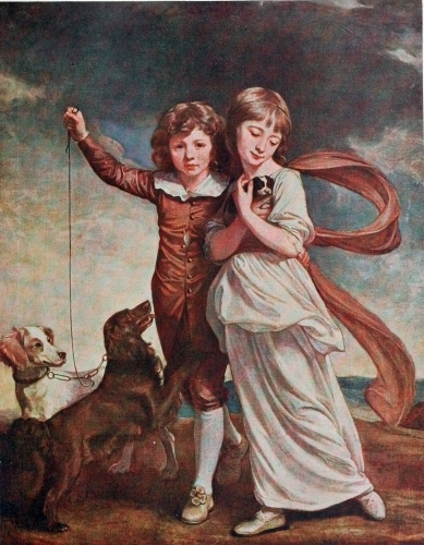 THOMAS JOHN CLAVERING, AFTERWARDS EIGHTH BARONET, AND HIS
SISTER, CATHERINE MARY

Col. C. W. Napier Clavering