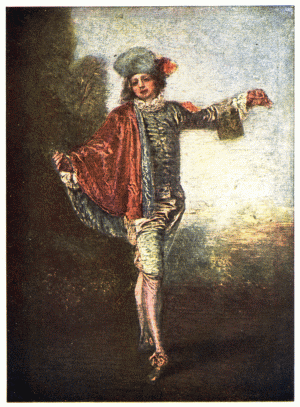 PLATE XXXIV.—ANTOINE WATTEAU

L'INDIFFÃRENT

Louvre, Paris