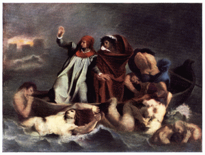 PLATE XLV.—EUGÃNE DELACROIX

DANTE AND VIRGIL

Louvre, Paris