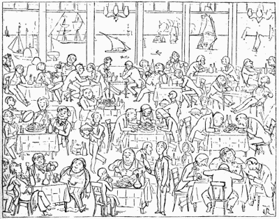 BLACKWALL. SHOWYNGE YE PUBLICK
A DINYNGE ON WHYTEBAIT.