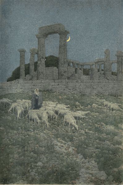 THE TEMPLE OF ATHENE, ISLAND OF ÃGINA