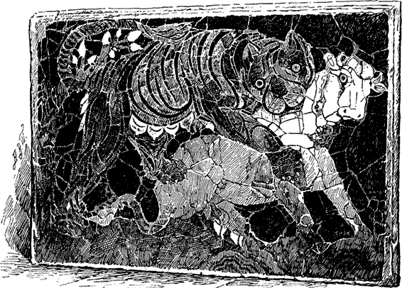 Mosaic from the church of S. Andrea.