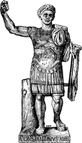 Statue of Constantine the Great.