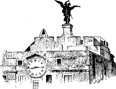 The Angel on the Mausoleum of Hadrian.