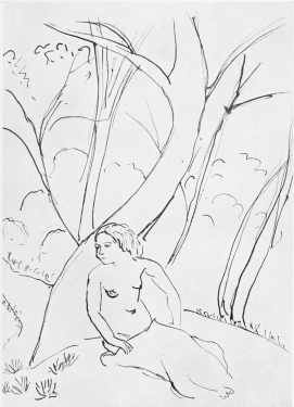 Image unvavailable: Henri-Matisse. Pen drawing

Plate XXII.