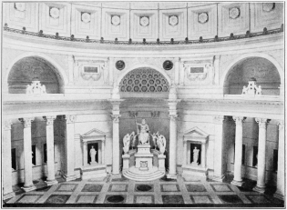 RESTORED MODEL OF PANTHEON, METROPOLITAN MUSEUM OF ART,
NEW YORK.