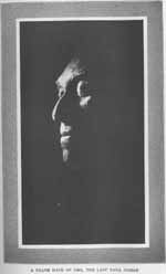 A DEATH MASK OF ISHI, THE LAST YANA INDIAN