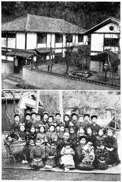 MATSUYAMA WORKING GIRLS' HOME
GIRLS IN THE MATSUYAMA HOME