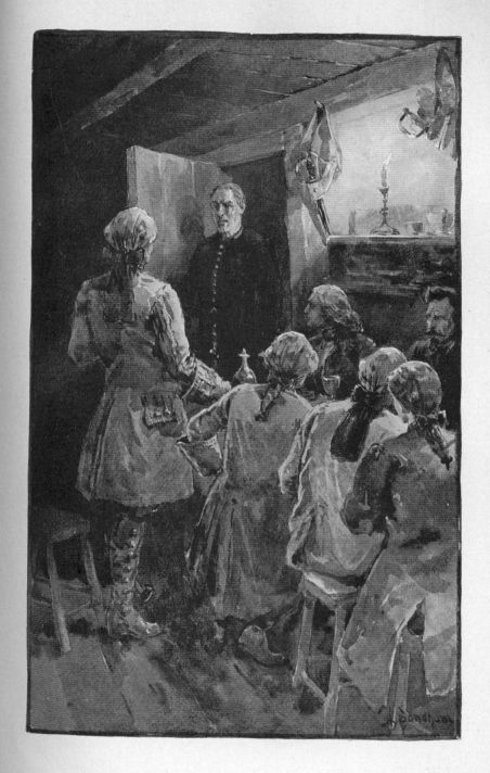 For the visitor was none other than the Black AbbÃ© himself.