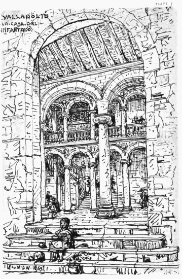 PLATE 7
VALLADOLID LA CASA DEL INFANTADO
MDW 1869