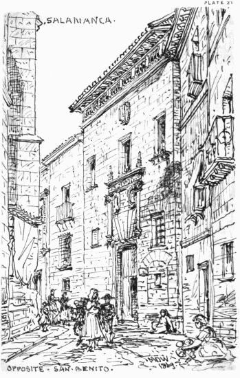 PLATE 21
SALAMANCA
MDW 1869
OPPOSITE SAN BENITO.