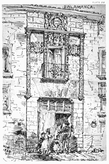 PLATE 22
SALAMANCA
MDW 1869
CALLE DEL AGUILA