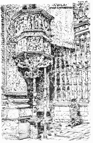 PLATE 26
AVILA
THE CATHEDRAL
MDW 1869