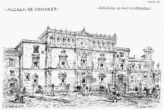 PLATE 32
ALCALA DE HENARES. COLEGIO DE SAN ILDEFONSO.
MDW 1869