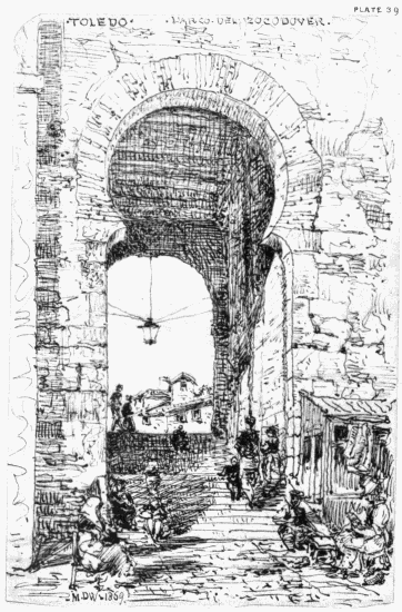 PLATE 39
TOLEDO
ARCO DEL ZOCODOVER
MDW 1869