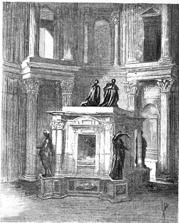 TOMB OF HENRI II. IN THE VALOIS CHAPEL BUILT BY PHILIBERT
DELORME.
