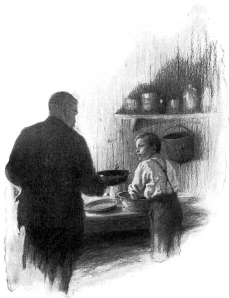 "CONDEMNED!" PRONOUNCED MR. KINCAID SEVERELY, RETURNING
HIM THE FRYING-PAN